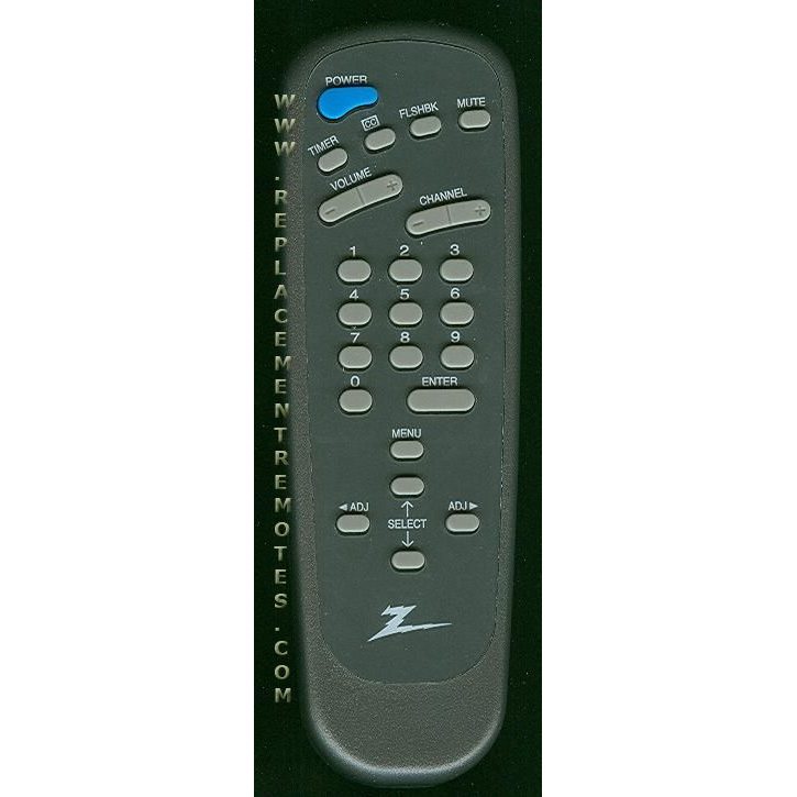 Zenith SC3492 TV Remote Control