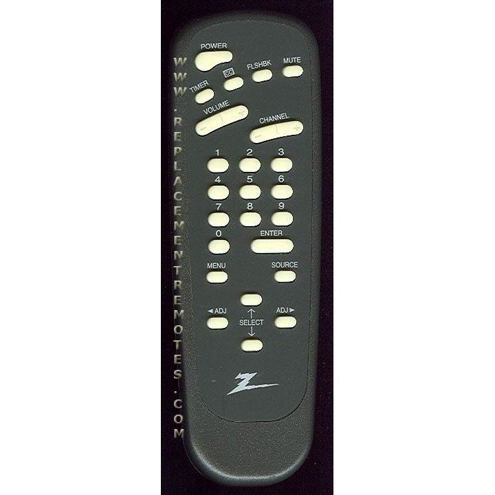 Zenith SC3494Z TV Remote Control