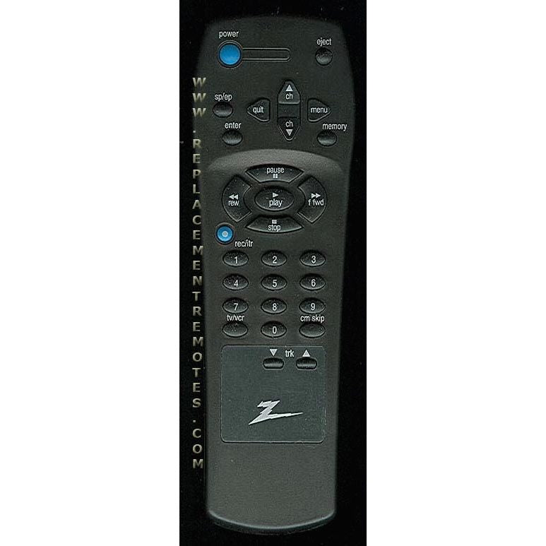 Zenith SC411Z VCR Remote Control