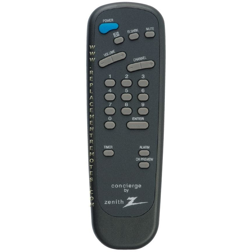 Zenith SC652 Guest TV Remote Control