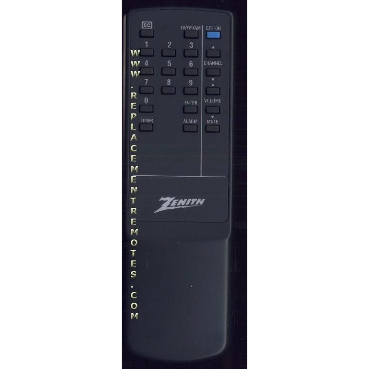 Zenith SMS2549S TV Remote Control