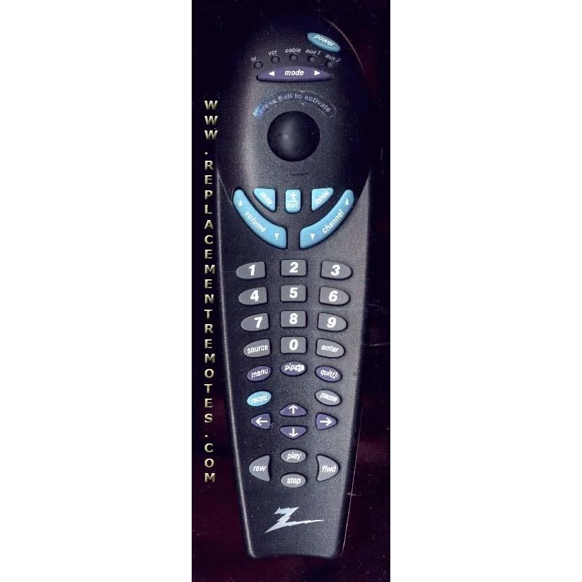 Zenith TRK4000 TV Remote Control