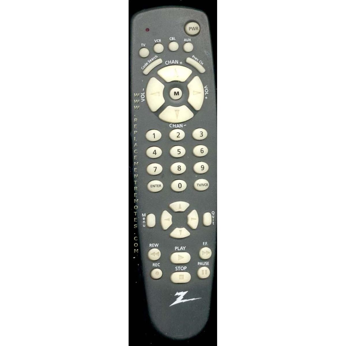 Zenith ZEN425KA TV Remote Control