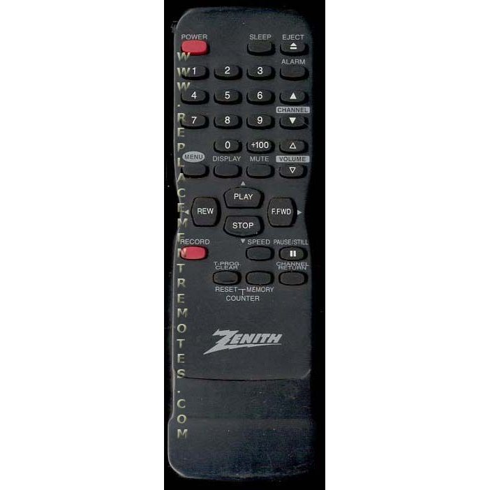 Zenith ZEN876 TV Remote Control