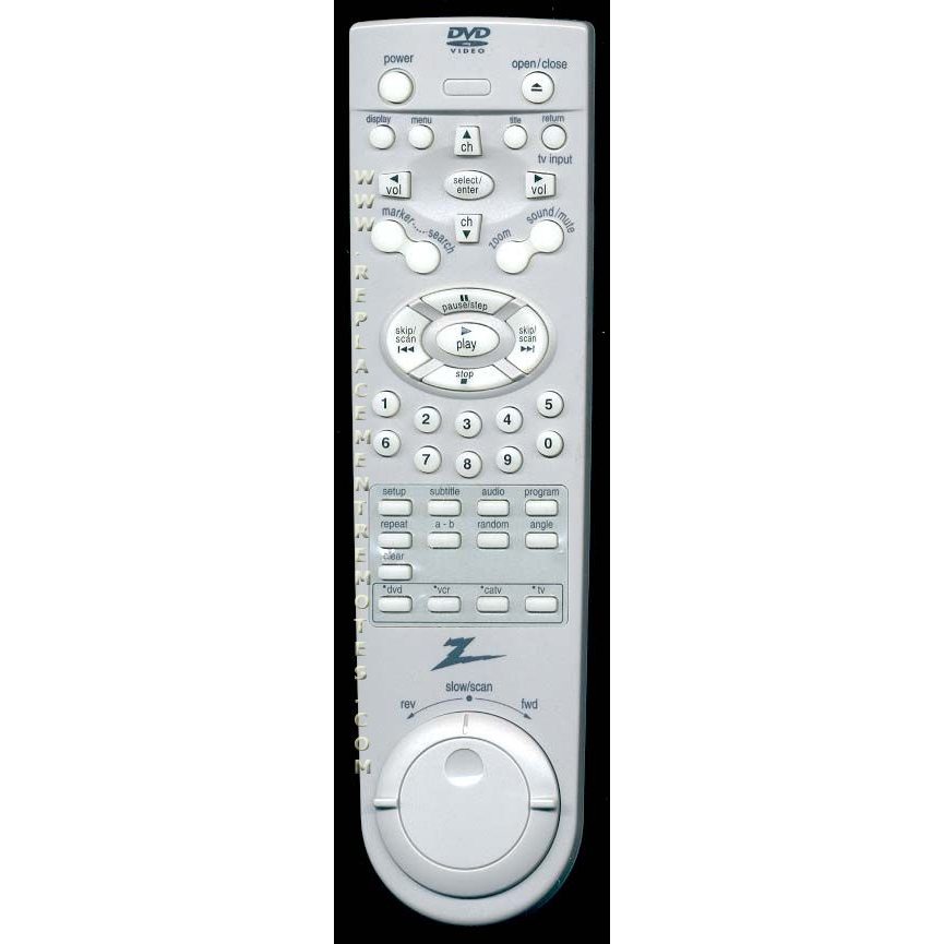 Zenith ZENVIDEO TV Remote Control