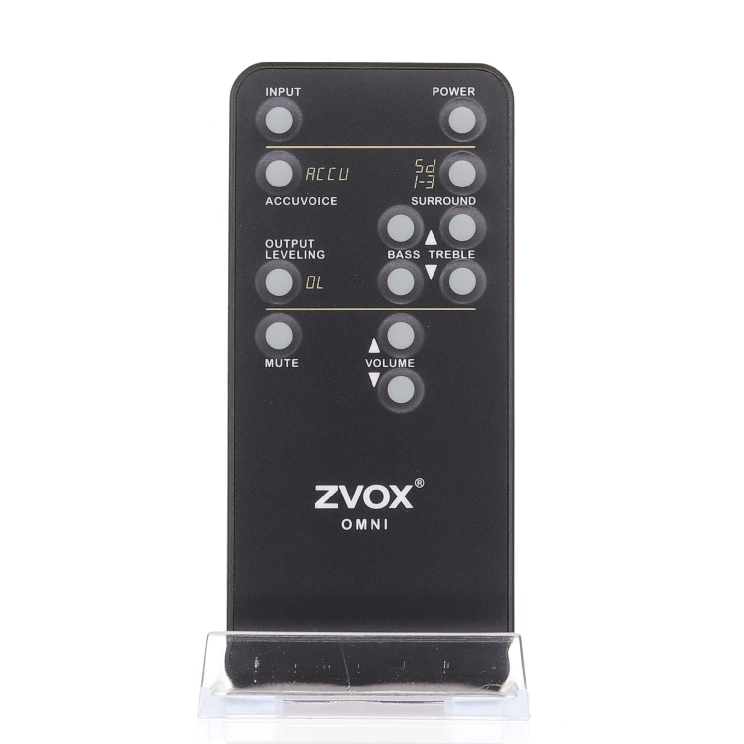 Zvox Omni Sound Bar Remote Control