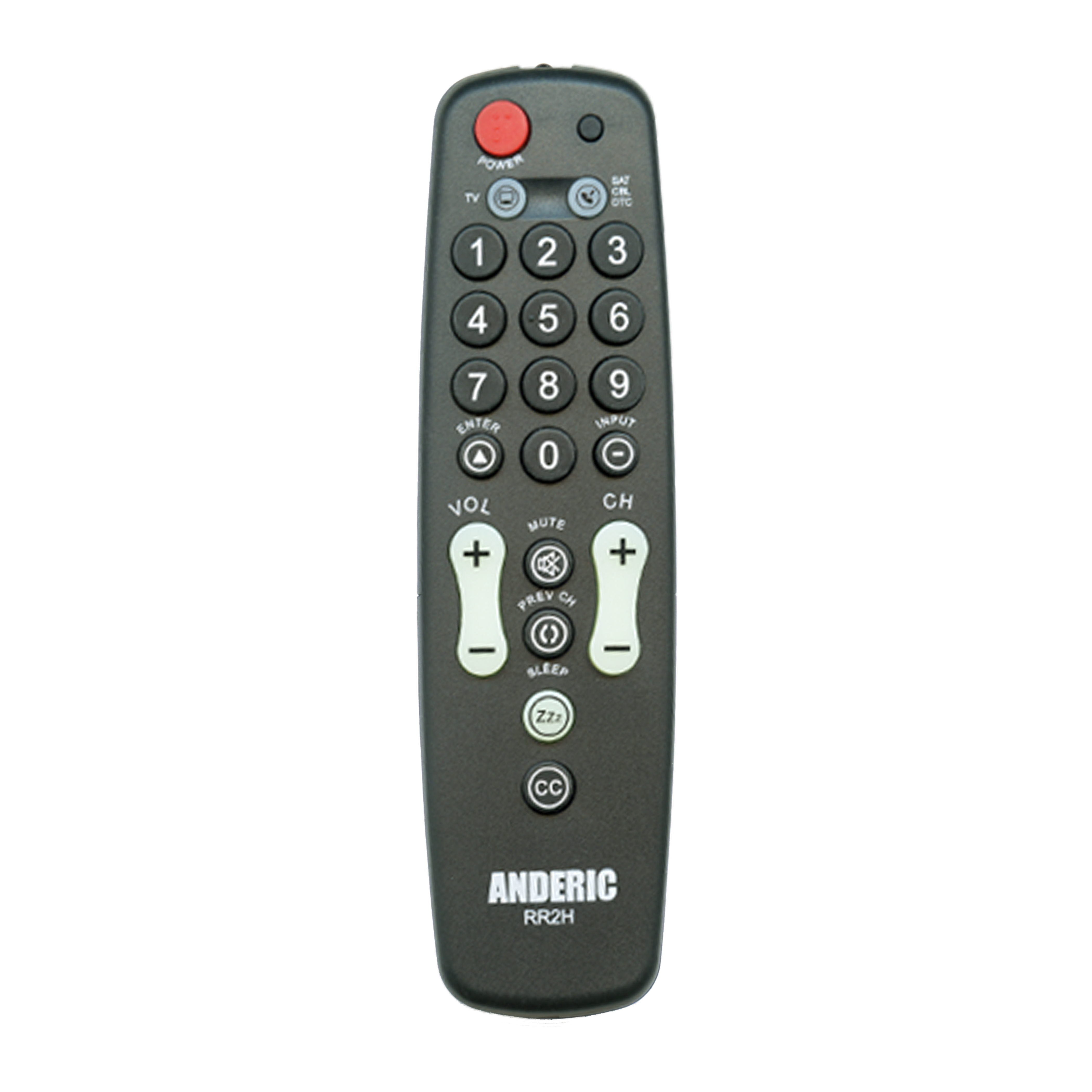 RR2H 2-Device Universal Remote Control for Hospitality TVs & In-Room Cable Boxes