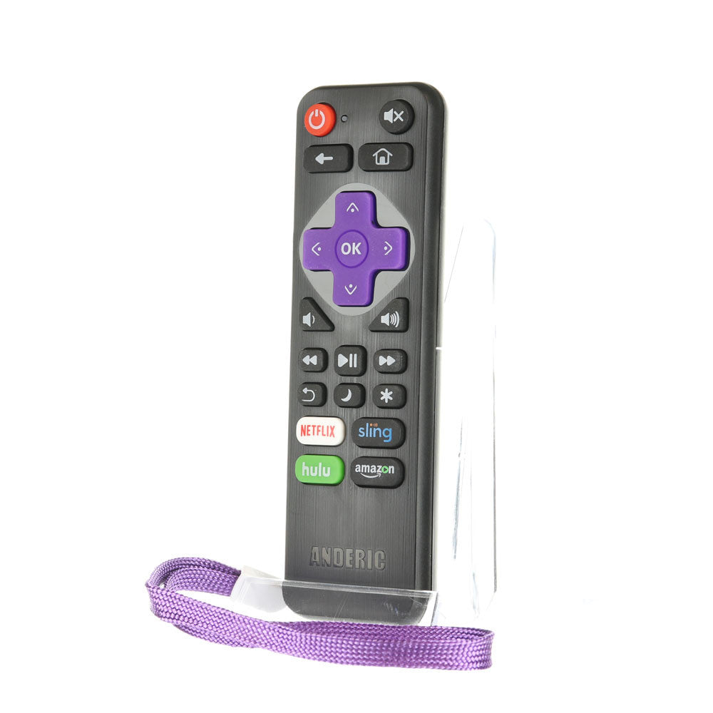 RRLC18 Remote Control for Sharp® & Hisense® Roku® TVs