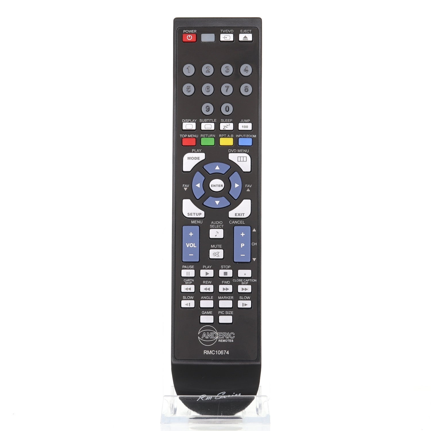 RMC10674 Remote Control for Toshiba® TV with built-in DVD Players