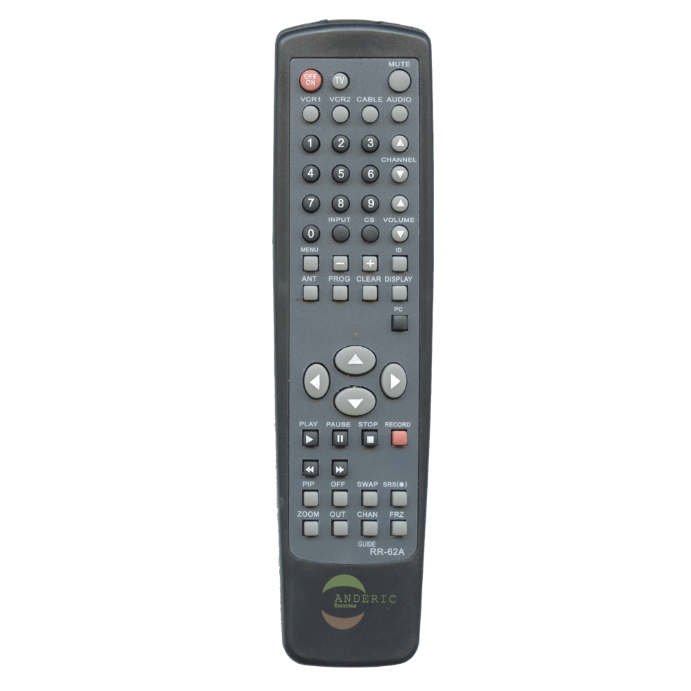 RR62A (CRK62A) Remote Control for Proscan® Tube (CRT) TVs