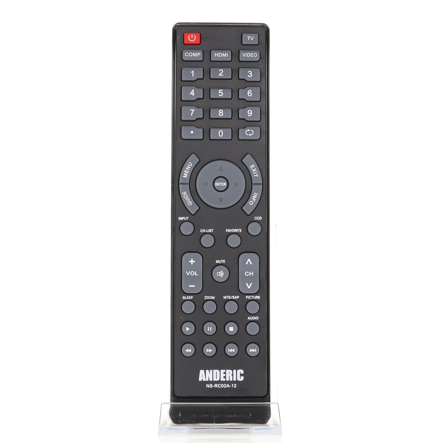 NSRC02A12 Remote Control for Insignia® and Dynex® TVs