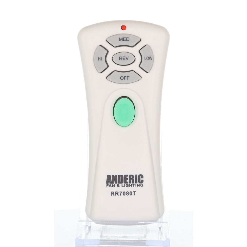 RR7080T (UC7080T) Remote Control for Hampton Bay® and Others Ceiling Fans