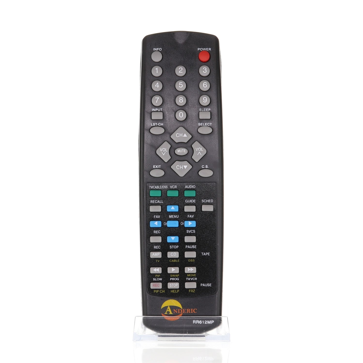 RR612MP (CLU-612MP) Remote Control for Hitachi® TVs